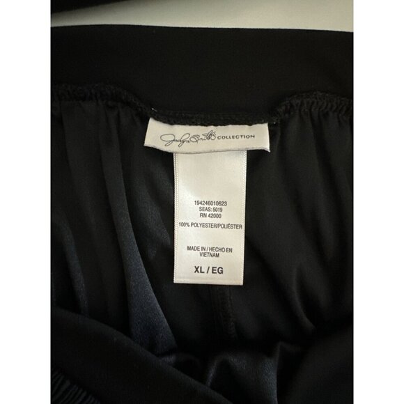 Jaclyn Smith Collection Black Pleated Skirt XL - Picture 3 of 3